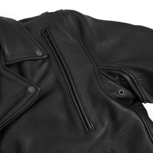 Load image into Gallery viewer, Dark Nova Leather Motorcycle Jacket