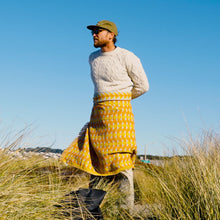 Load image into Gallery viewer, Daydream Driftweave Turkish Towel - Orange/Yellow