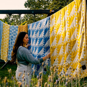 Daydream Driftweave Beach Blanket - Orange/Yellow