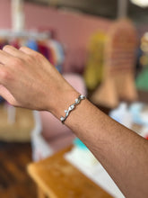 Load image into Gallery viewer, Flowing Pearls Titanium Bracelet