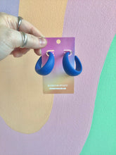 Load image into Gallery viewer, Colorful Matte Hoops