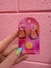 Load image into Gallery viewer, Today’s Special Stainless Steel Hoop Earrings