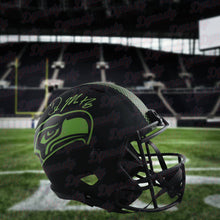 Load image into Gallery viewer, DK Metcalf Autographed Seattle Seahawks Eclipse Speed Full-Size Football Helmet