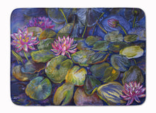 Load image into Gallery viewer, Waterlilies by Neil Drury Machine Washable Memory Foam Mat DND0133RUG