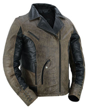 Load image into Gallery viewer, Fusion Flow Women's  Leather Motorcycle Jacket