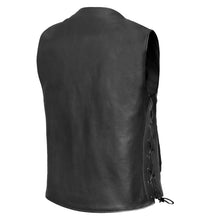 Load image into Gallery viewer, Men's Line Ranger Multi-Pocket Motorcycle Vest - Black
