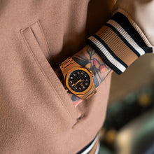 Load image into Gallery viewer, DS105SS - DAY TRIP STEEL ROSE GOLD WATCH