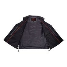 Load image into Gallery viewer, Men's Gray Single Back Panel Smart Access Pockets Vest