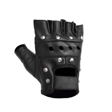 Load image into Gallery viewer, Road Rebel Fingerless Motorcycle Gloves