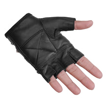 Load image into Gallery viewer, Road Rebel Fingerless Motorcycle Gloves
