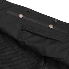 Load image into Gallery viewer, Men's Gold Traditional Vest - Black