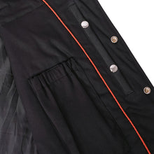 Load image into Gallery viewer, Buffalo Nickel Black Leather Vest for Men - Customizable Back &amp; Satin Liner
