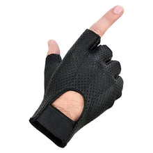 Load image into Gallery viewer, Perforated Fingerless Glove