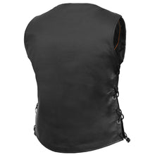 Load image into Gallery viewer, Clara Women's leather motorcycle vest