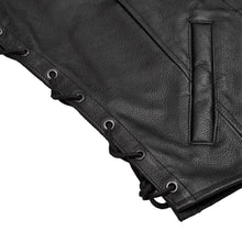Load image into Gallery viewer, Clara Women's leather motorcycle vest