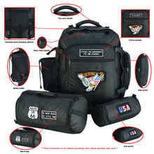 Load image into Gallery viewer, Three Piece Sissy Bar Back Pack