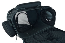 Load image into Gallery viewer, Renegade Classics Black Heavy Duty Textile Motorcycle Pet Carrier Si