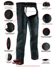 Load image into Gallery viewer, Women's Stylish Lightweight Hip Set Chaps in Lightweight Drum D