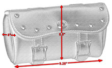 Load image into Gallery viewer, Two Strap Tool Bag w/ Studs