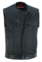 Load image into Gallery viewer, Concealed Snap Closure, Textile Material, W/O Collar &amp; Hidden Z