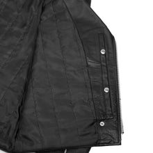 Load image into Gallery viewer, Dawn Rider Men's Premium Black Leather Motorcycle Jacket