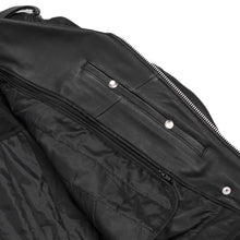 Load image into Gallery viewer, Men's Premium Classic Plain Side Police Style Jacket - Black