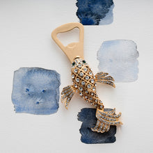 Load image into Gallery viewer, Koi bottle opener, crystal