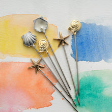 Load image into Gallery viewer, Shell cocktail picks