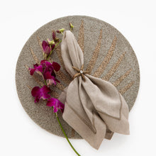 Load image into Gallery viewer, Starfish skinny napkin rings, bronze, set of four