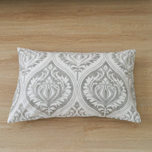 Load image into Gallery viewer, Tache Dreamy Moon Sky Ogee Damask Heather Gray White Bed Sheet Set (TB300)