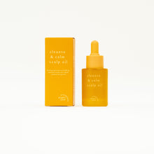 Load image into Gallery viewer, hair &amp; scalp serum • calm &amp; cleanse • 1 oz