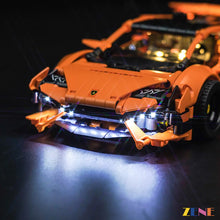 Load image into Gallery viewer, Light Kit for LEGO Lamborghini Huracán Tecnica Orange #42196