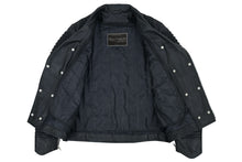 Load image into Gallery viewer, Bonestar Men's Black Fashion Leather Jacket