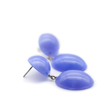 Load image into Gallery viewer, Lavender Aura Glow Jelly Bean Earrings