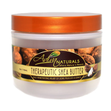 Therapeutic Shea Butter - Fast Relief of Sore Muscles & Joints 4oz