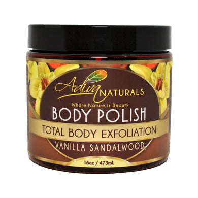 Ginger and Sugar Body Polish Scrub - Vanilla Sandalwood 💎Luxe