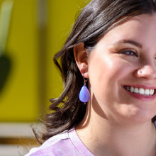 Load image into Gallery viewer, Periwinkle Aura Glow Nola Earrings