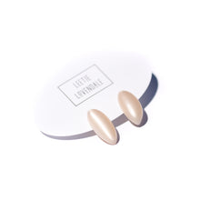 Load image into Gallery viewer, Moonglow C-Carved Stud Earrings