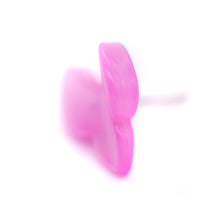Load image into Gallery viewer, Lilac Moonglow Trident Stud Earrings