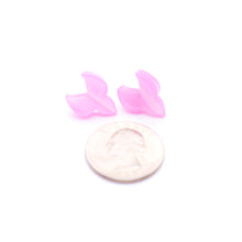 Load image into Gallery viewer, Lilac Moonglow Trident Stud Earrings