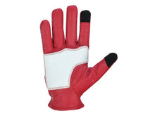 Load image into Gallery viewer, Skeletal Grip Red and White Skeleton Design Riding Glove