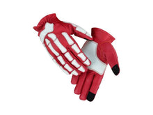 Load image into Gallery viewer, Skeletal Grip Red and White Skeleton Design Riding Glove