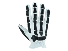 Load image into Gallery viewer, Glove Grace White and Black Skeleton Hand Riding Glove