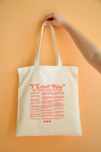 Load image into Gallery viewer, Ways to Say I Love You in Taylor Swift Lyrics-Tote Bag