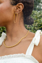 Load image into Gallery viewer, Delicate Titanium Chain Dangle
