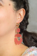 Load image into Gallery viewer, Summer Scalloped Statement Earrings