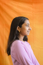 Load image into Gallery viewer, Sparkly Titanium Hoop Earrings