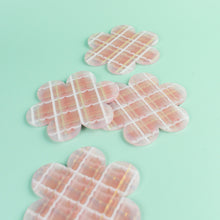 Load image into Gallery viewer, Plaid Flower Coasters