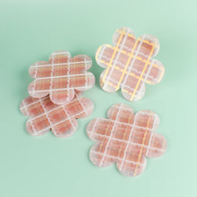 Load image into Gallery viewer, Plaid Flower Coasters