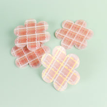 Load image into Gallery viewer, Plaid Flower Coasters